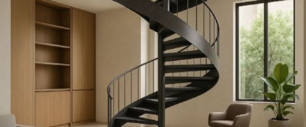 金屬螺旋樓梯怎麼設計？樞柱、骨架與荷重抓法全解析